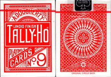 Tally-Ho Cards Back Poker Size Playing Cards