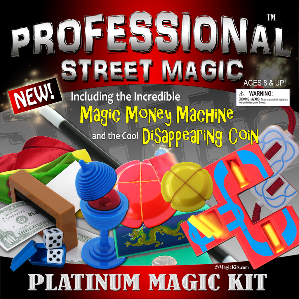 Professional Street Magic Kit – For the Next Generation of Performers!