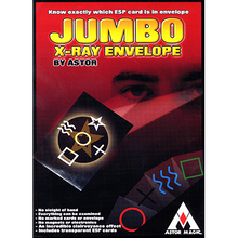 Jumbo X-Ray Envelope by Astor with red and black design