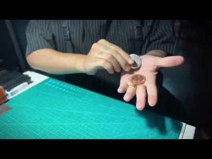 Magnetic Scotch and Soda – Morgan Dollar and Queen Victoria Coin Set