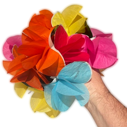 Colorful Paper Spring Flowers