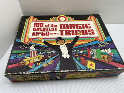 Vintage Magic Kit (1975) 100 of the Greatest Magic Tricks