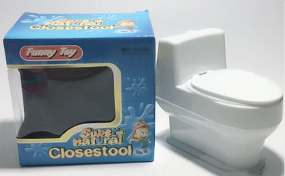 Mini Water Toilet Prank Toy – Desktop Joke and Stress Relief Sprayer
