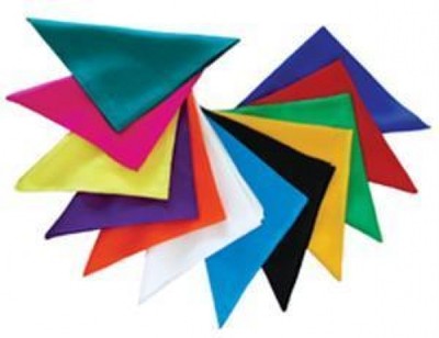 6 Inch Plain Silk for Magic Tricks