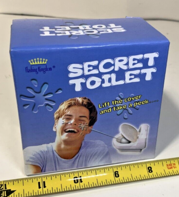 Secret Squirting Toilet