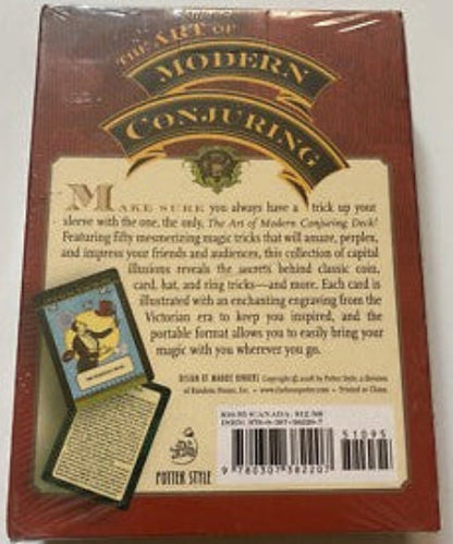 The Art of Modern Conjuring Deck – 50 Magical Effects in a Victorian-Inspired Card Set