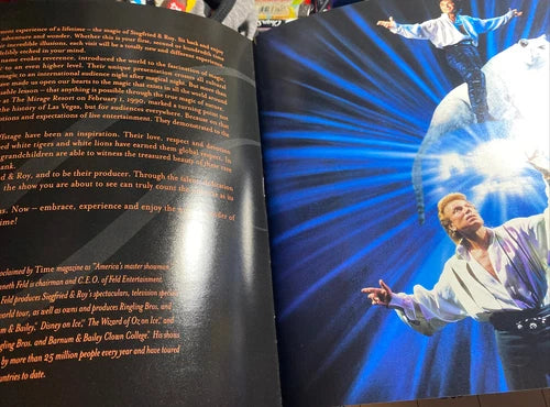 Siegfried and Roy at The Mirage Program (1998)