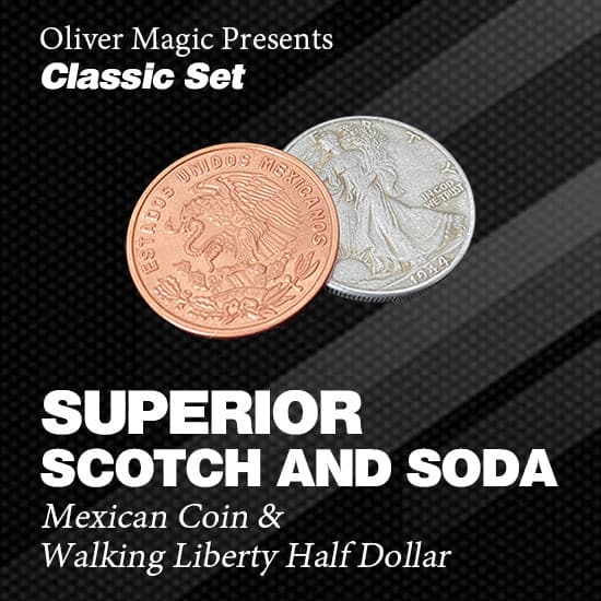 Examinable Magnetic Scotch &amp; Soda – Improved Walking Liberty Edition