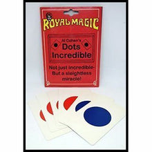 Royal Magic Dots Incredible product with colorful circles on a white background