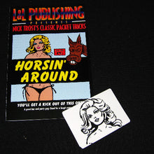 Vintage L&L Publishing book cover with a woman's face and text on a black background