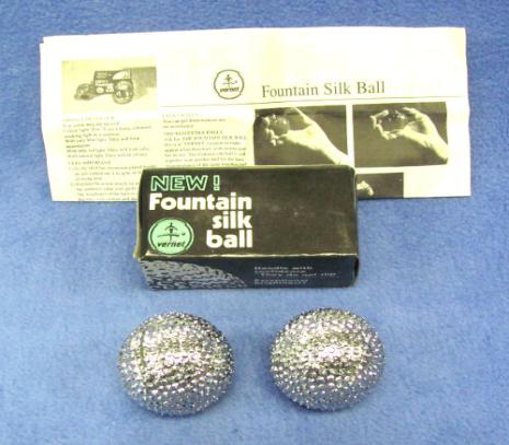 Vernet Fountain Silk Ball – Chrome Finish Ball to Silk Transformation